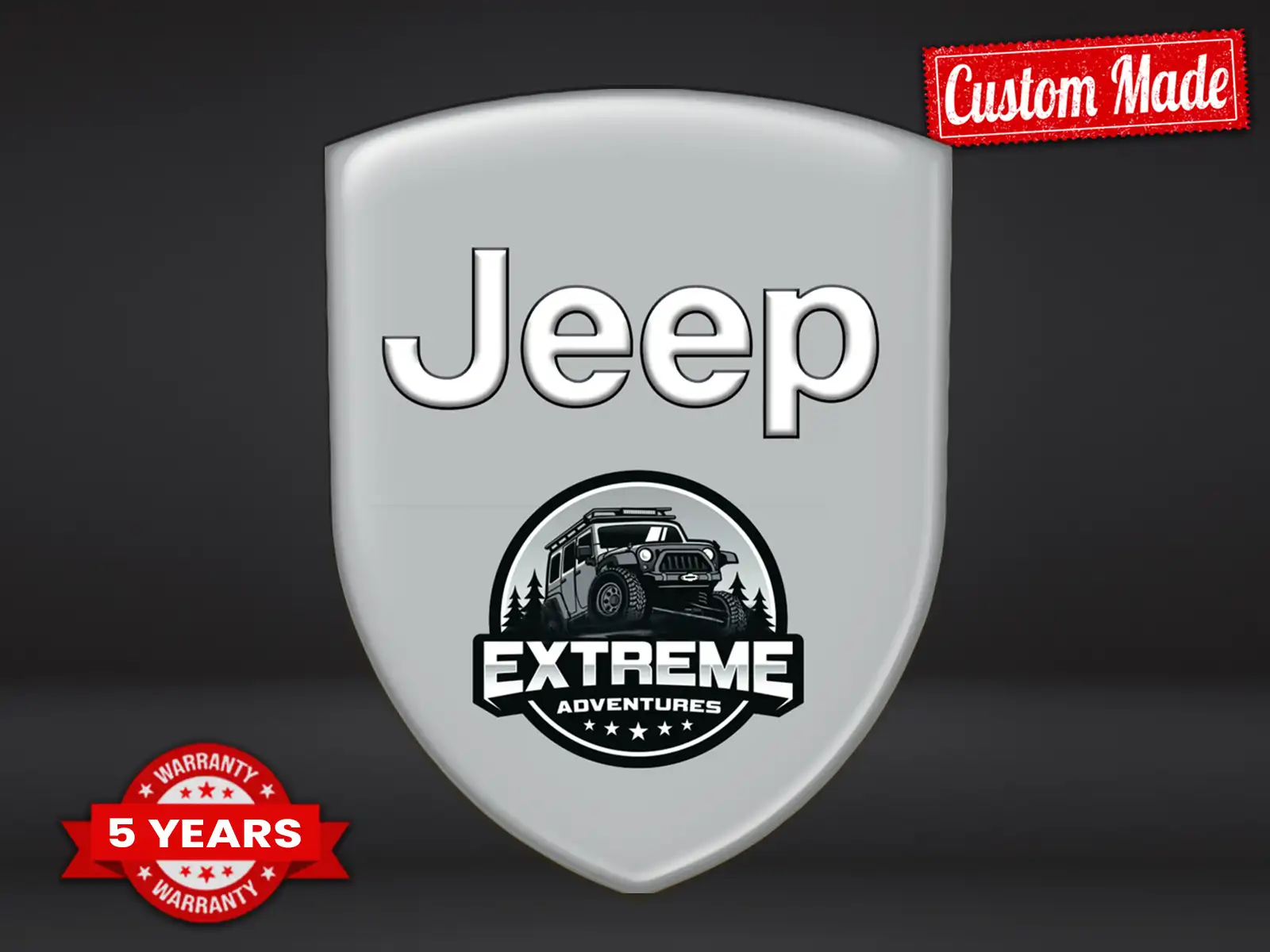 Jeep Badges Bombés Robustes Max Élégants Pro Performance